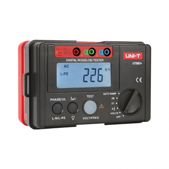 Unit UT582+ Dijital RCD Test Cihazı (ELCB)